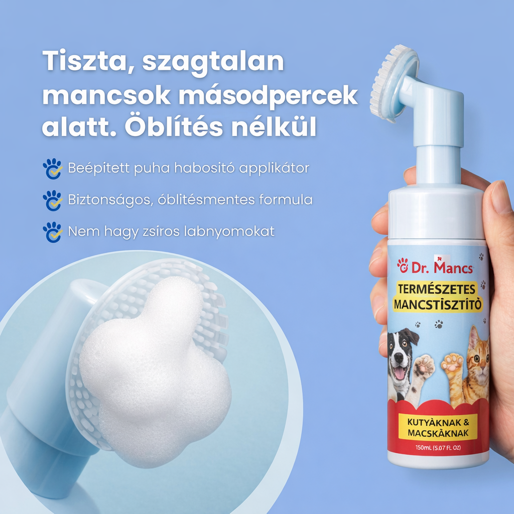 Dr.Mancs - Antibakteriális mancsitisztító