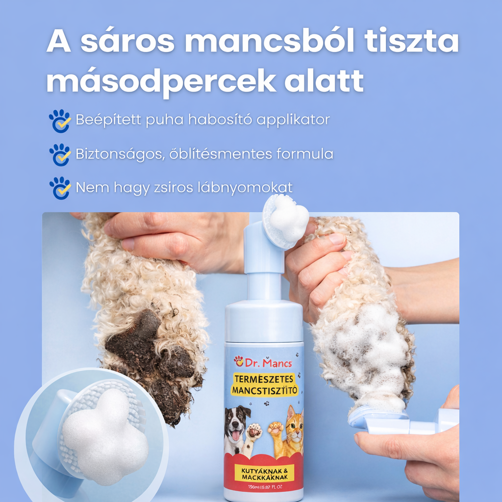 Dr.Mancs - Antibakteriális mancsitisztító