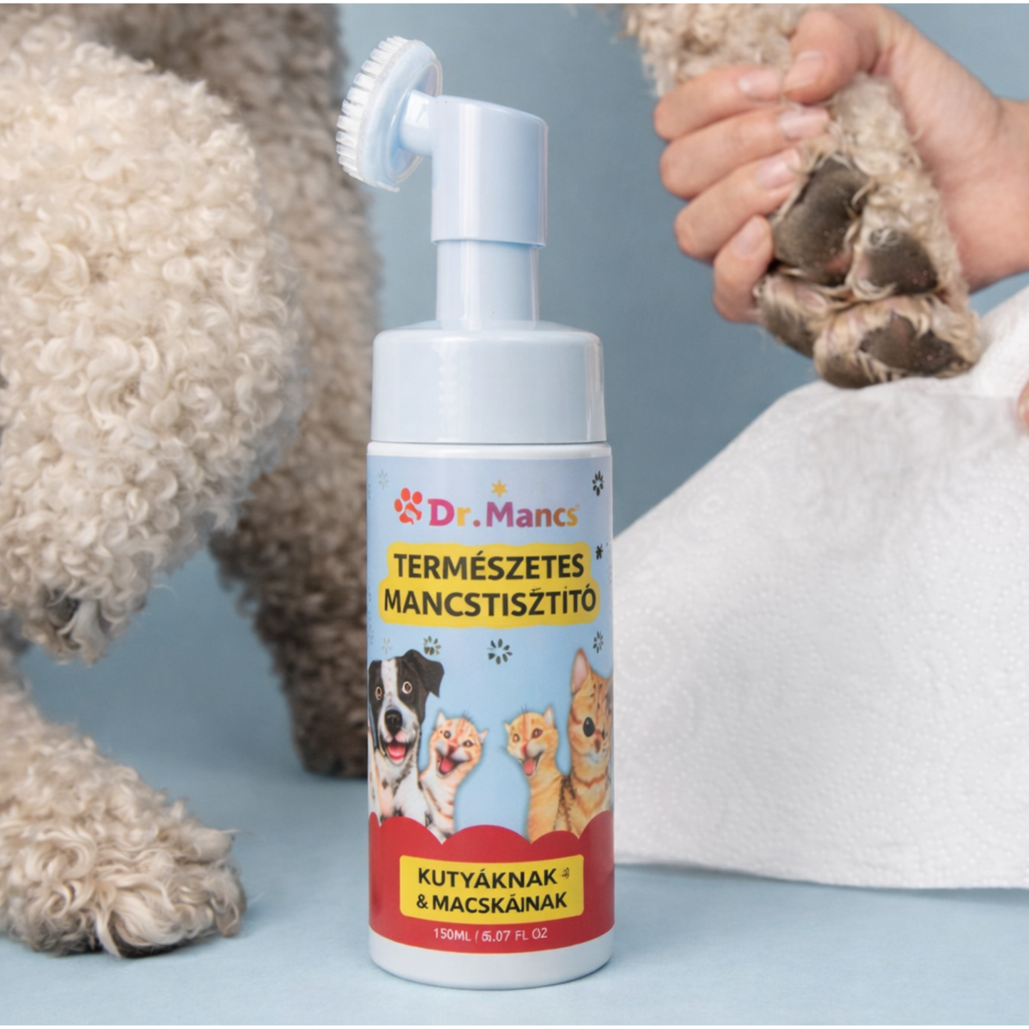 Dr.Mancs - Antibakteriális mancsitisztító